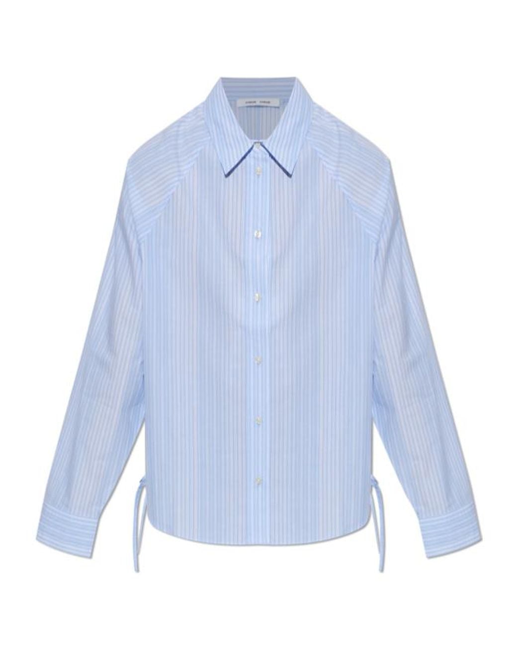 Samsøe & Samsøe Blue Samsøe Samsøe Sarita Striped Shirt
