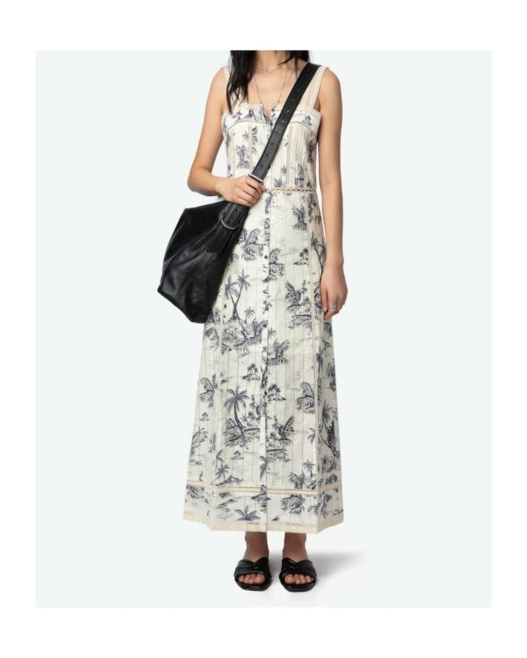 Zadig & Voltaire White Sleeveless Dress