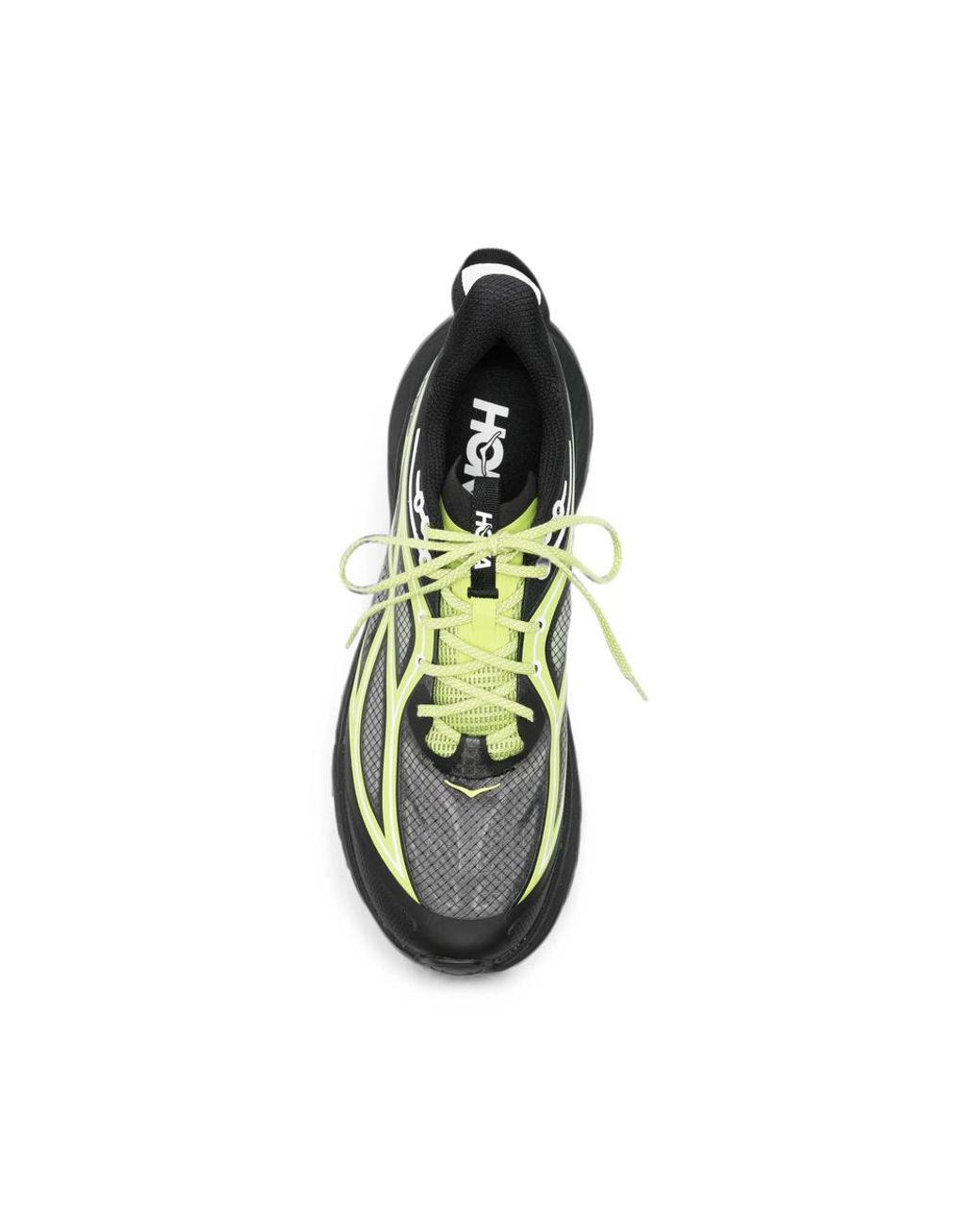 Hoka One One Green Mesh-Panelled Sneakers for men