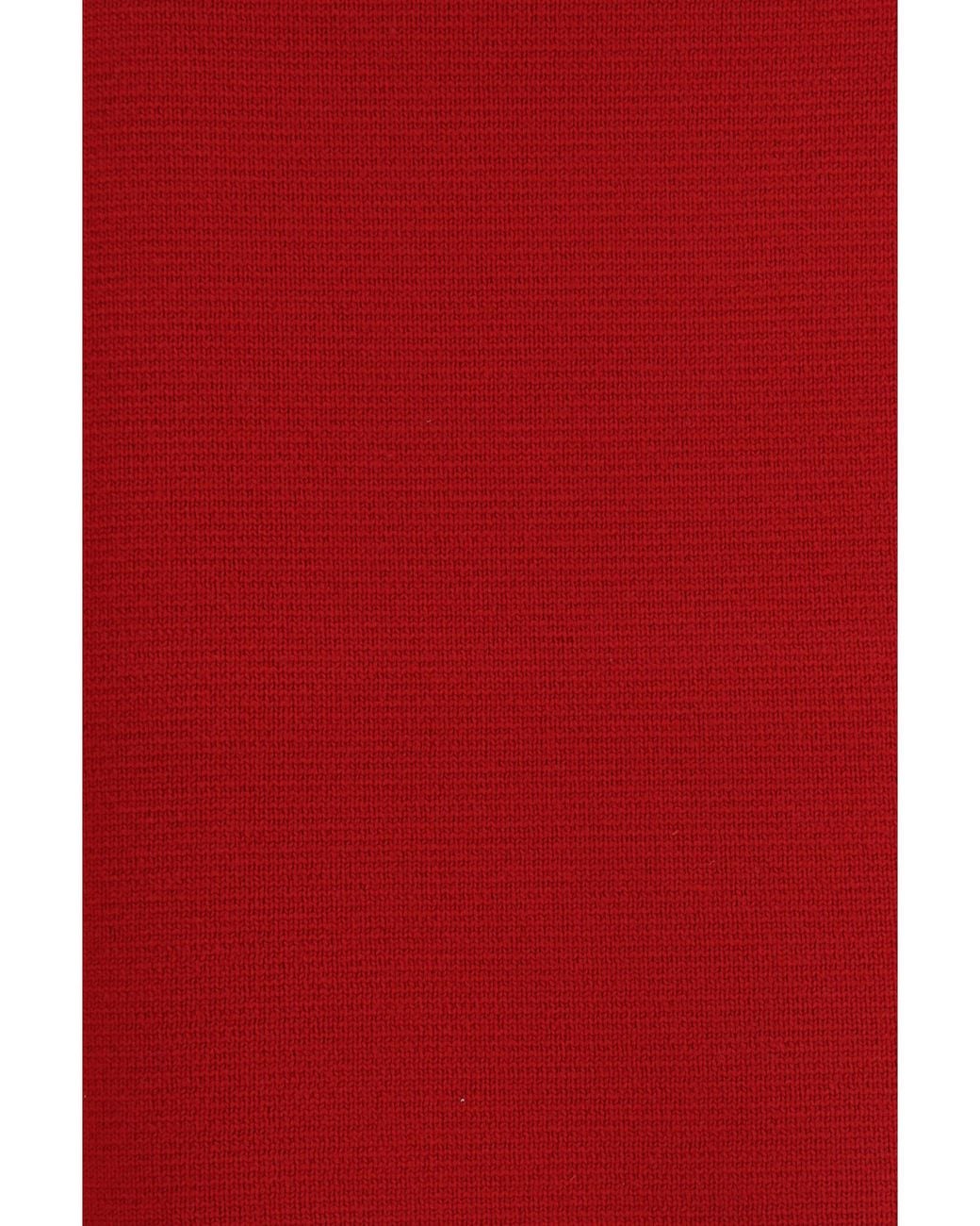 Fabiana Filippi Red Elastic-Waist Mini Skirt