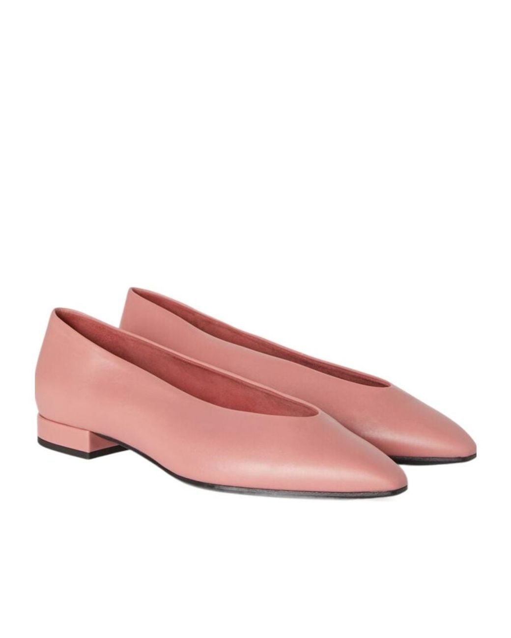 Loro Piana Pink Pointed Rebecca Ballet Flats