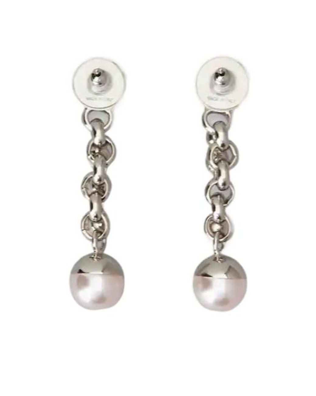 Roger Vivier White Earrings