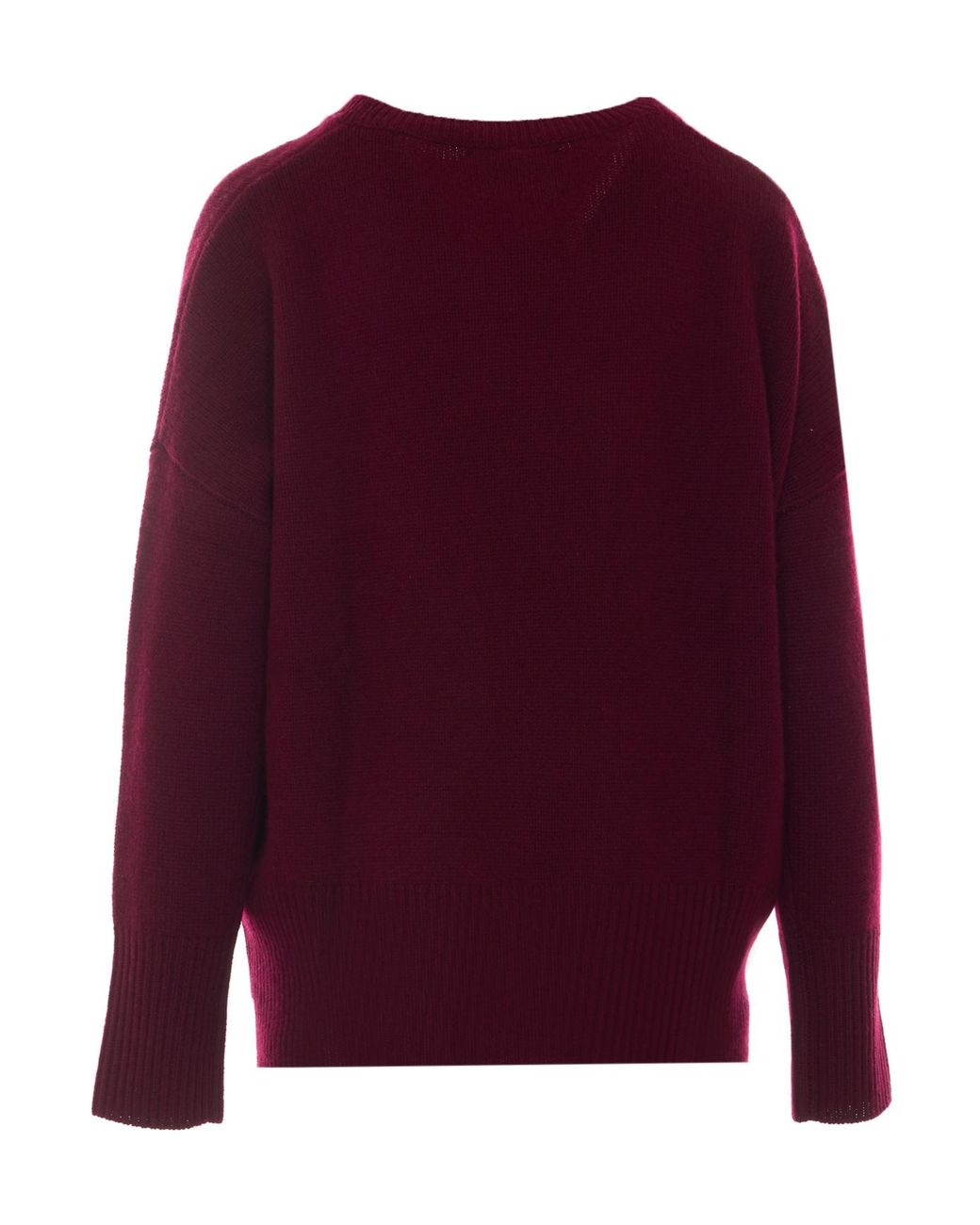 Lisa Yang Red Mila Crewneck Knitted Sweater
