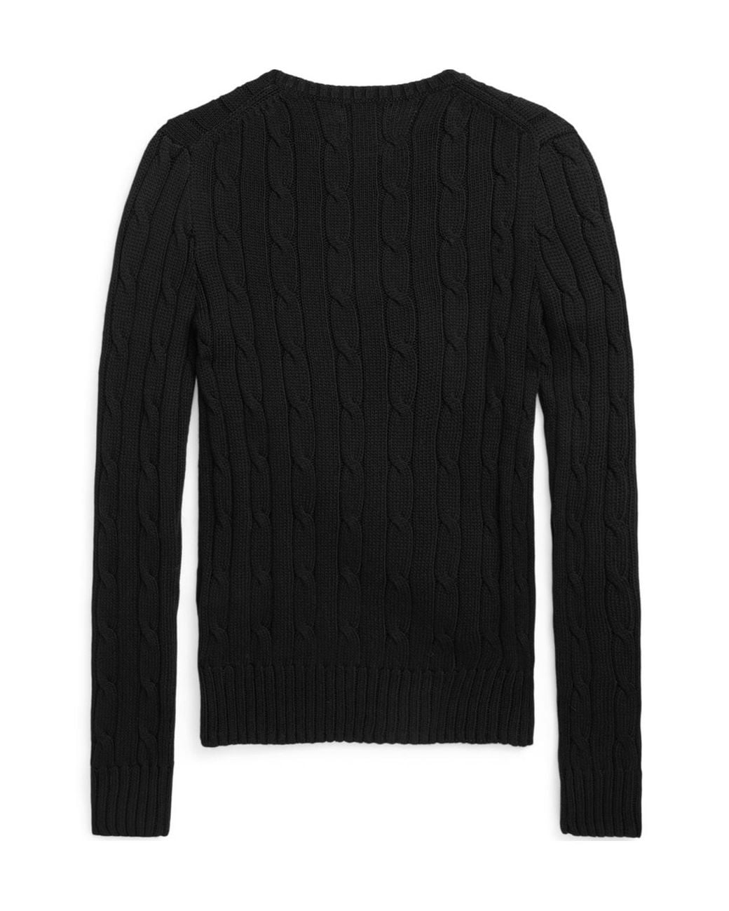 Polo Ralph Lauren Black Julianna Crewneck Sweater