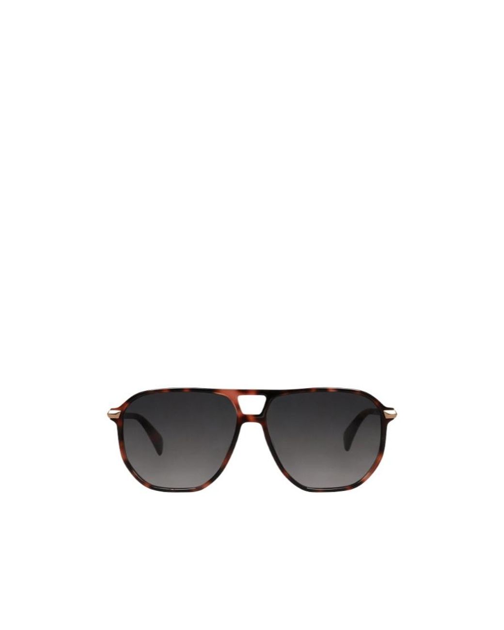 Rag & Bone Brown Tortoiseshellpattern Aviator Sunglasses