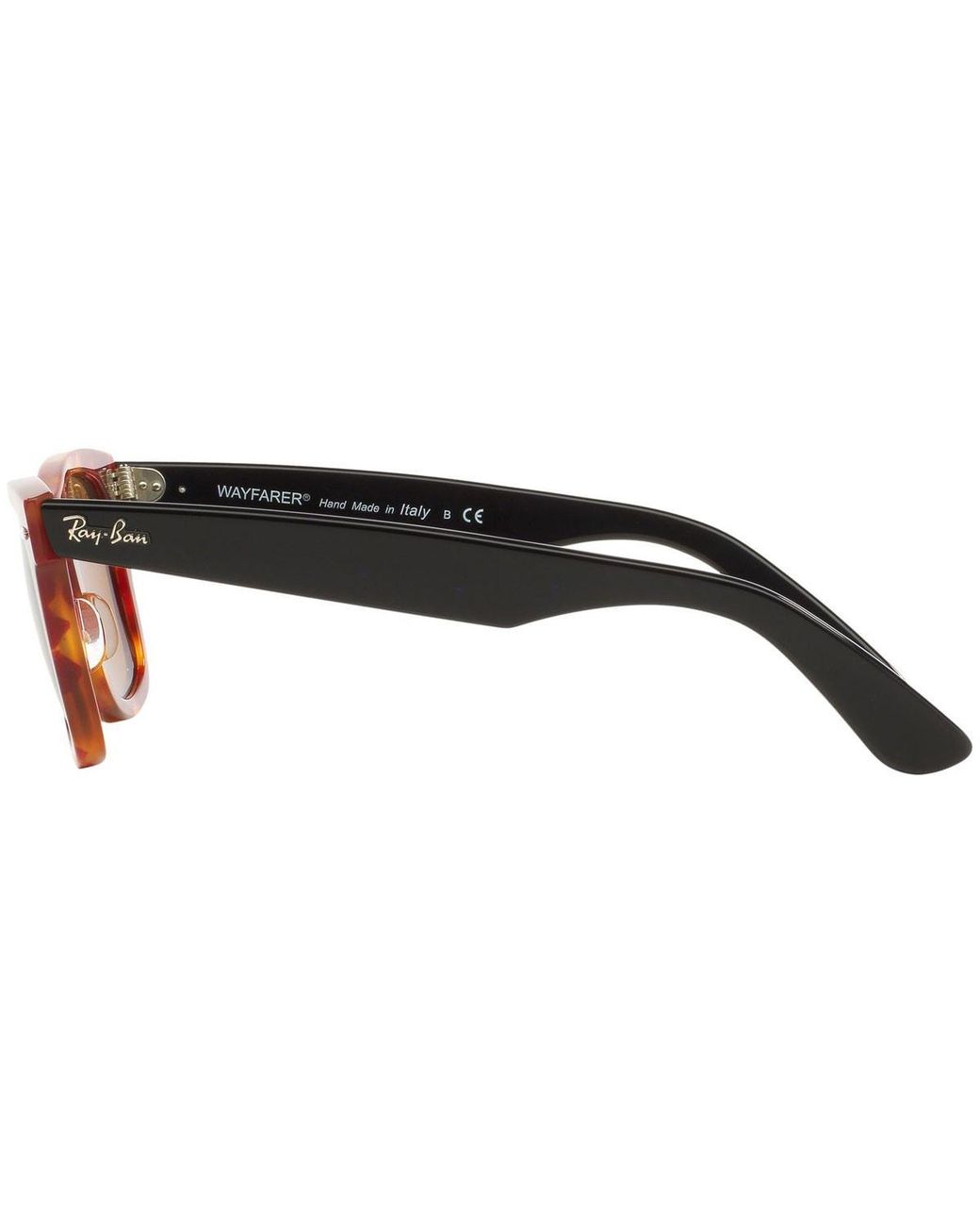 Ray-Ban Orange Logo Sunglasses for men