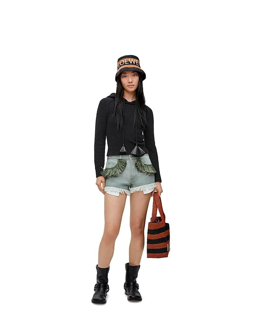Loewe Green Shorts