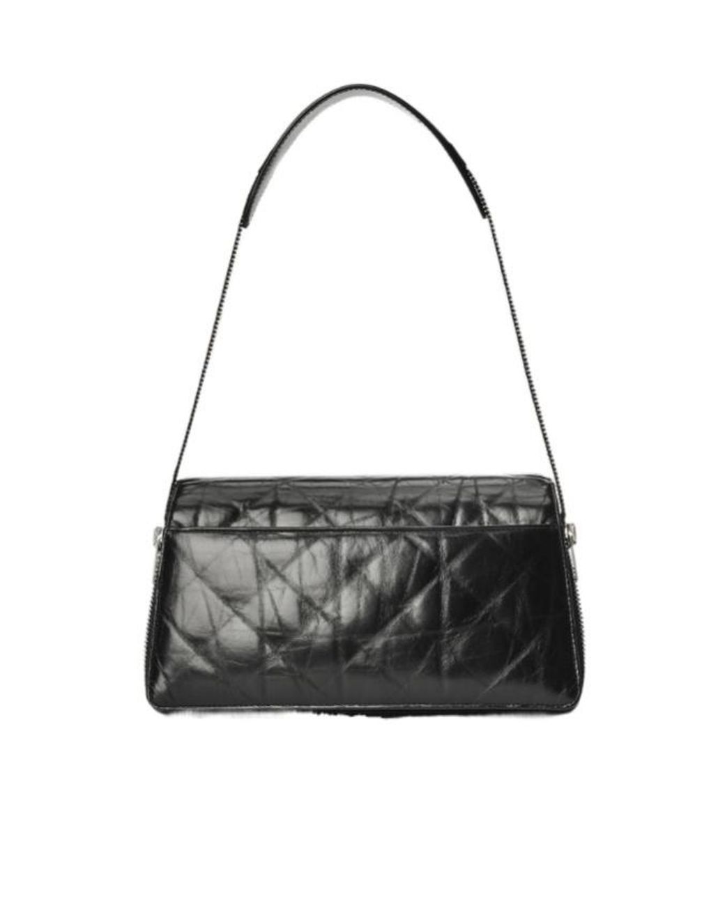 Alexander Wang Black Siren Medium Flap Shoulder Bag