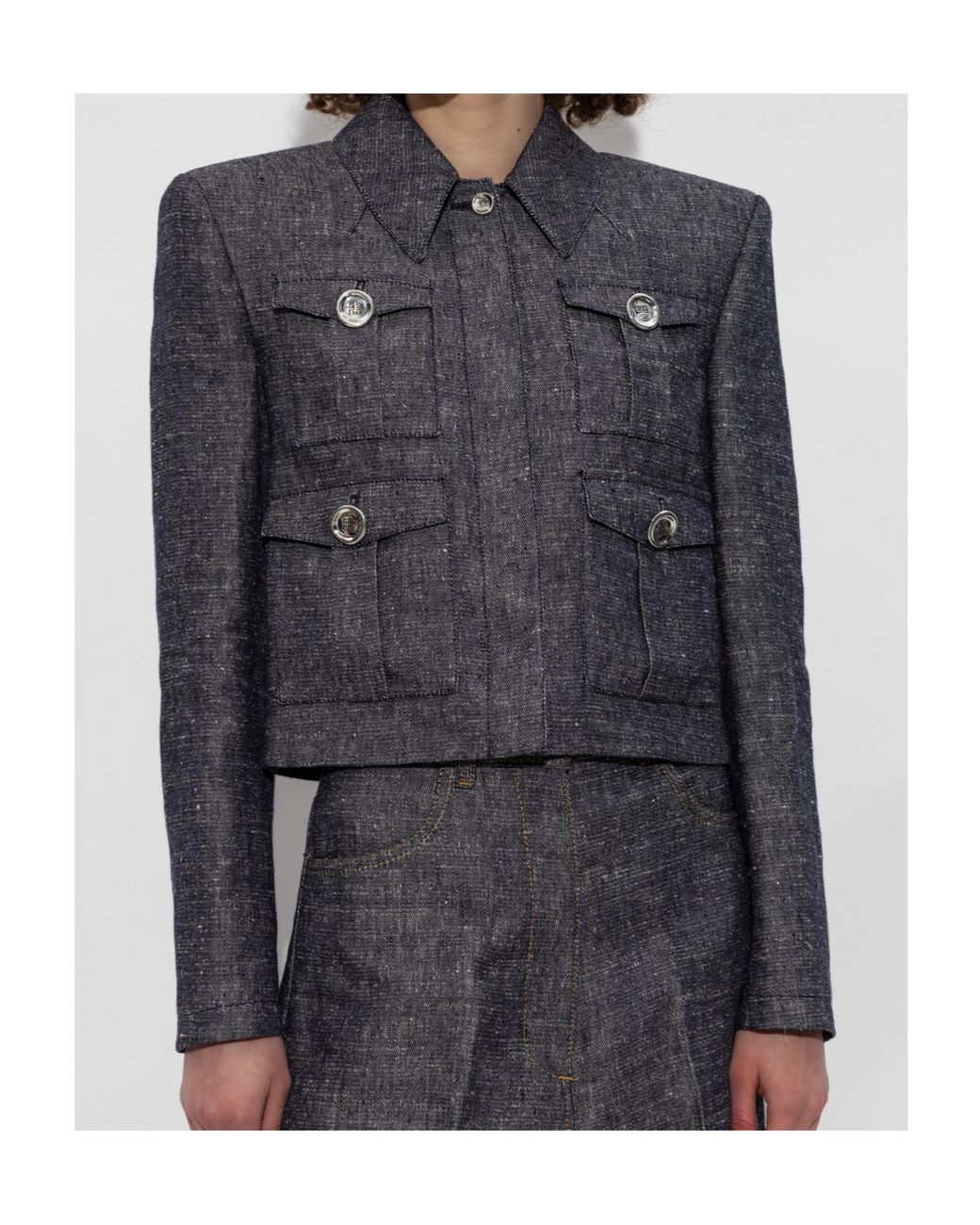 Givenchy Black Jacket With Pockets