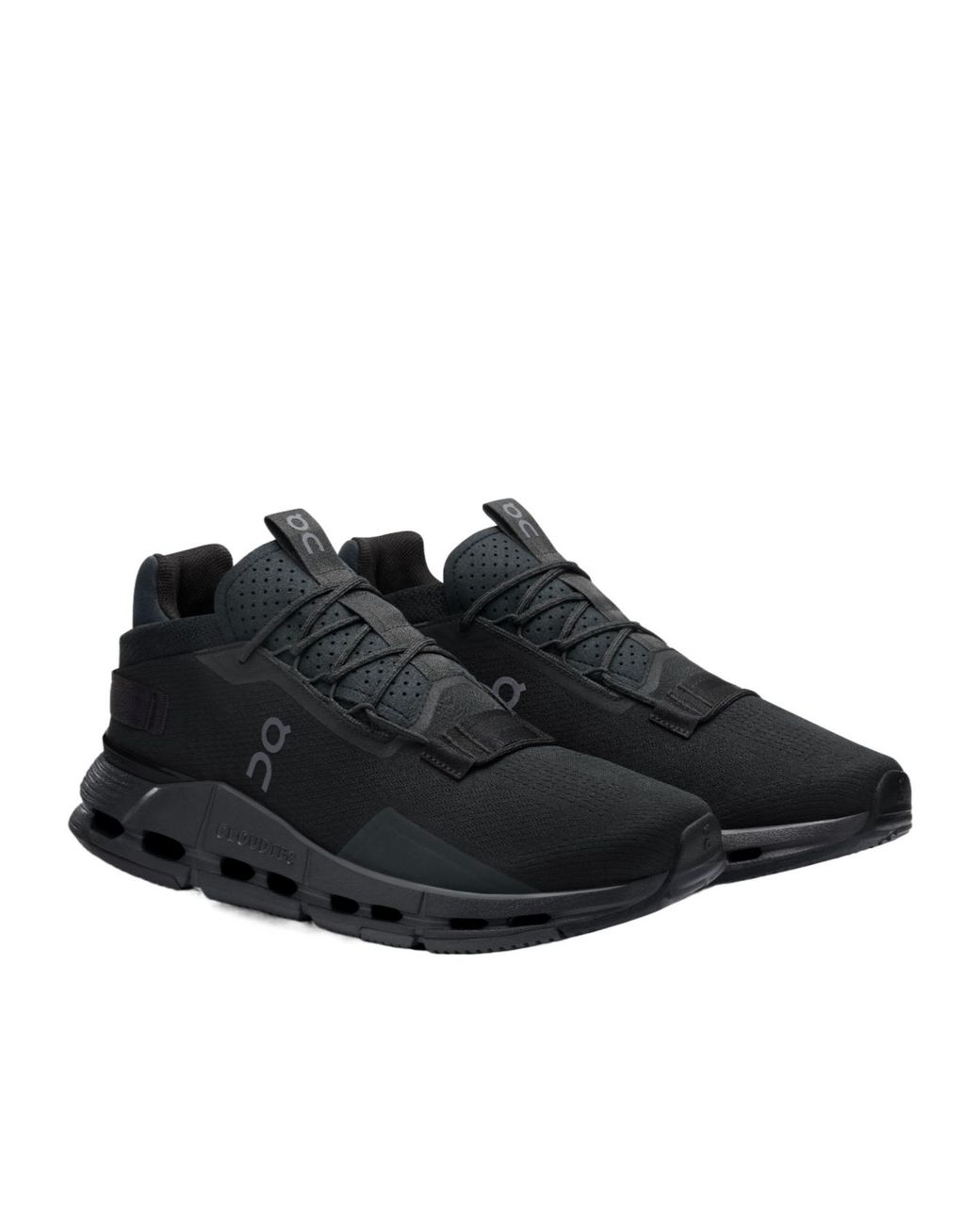 On Shoes Black Cloudnova 2 Lace-Up Sneakers for men