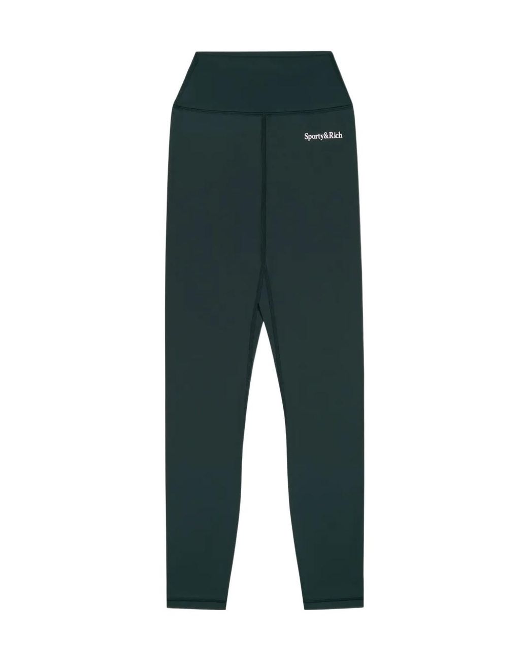Sporty & Rich Green Logo Performance Trousers