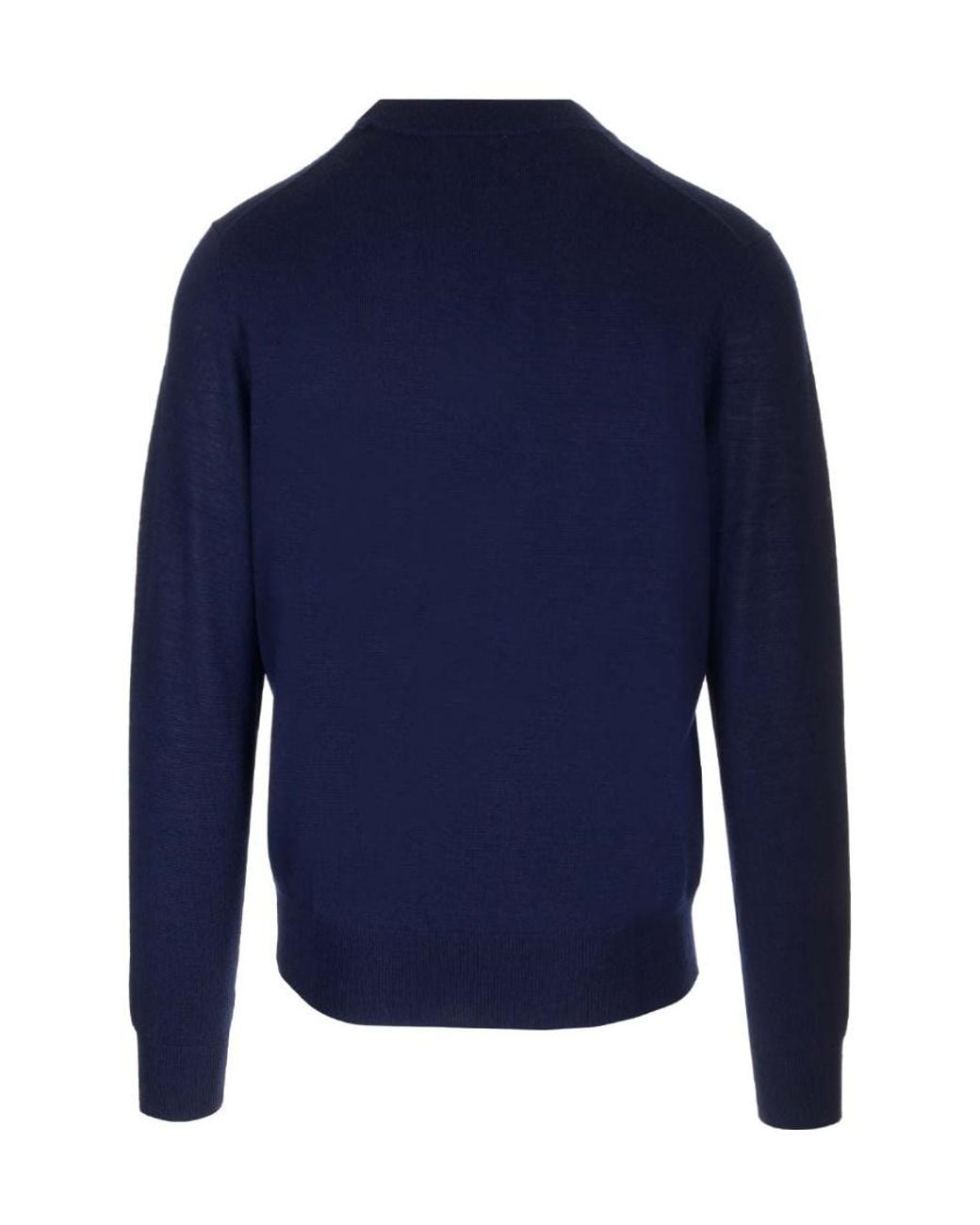 Isabel Marant Blue Crewneck Knitted Jumper for men