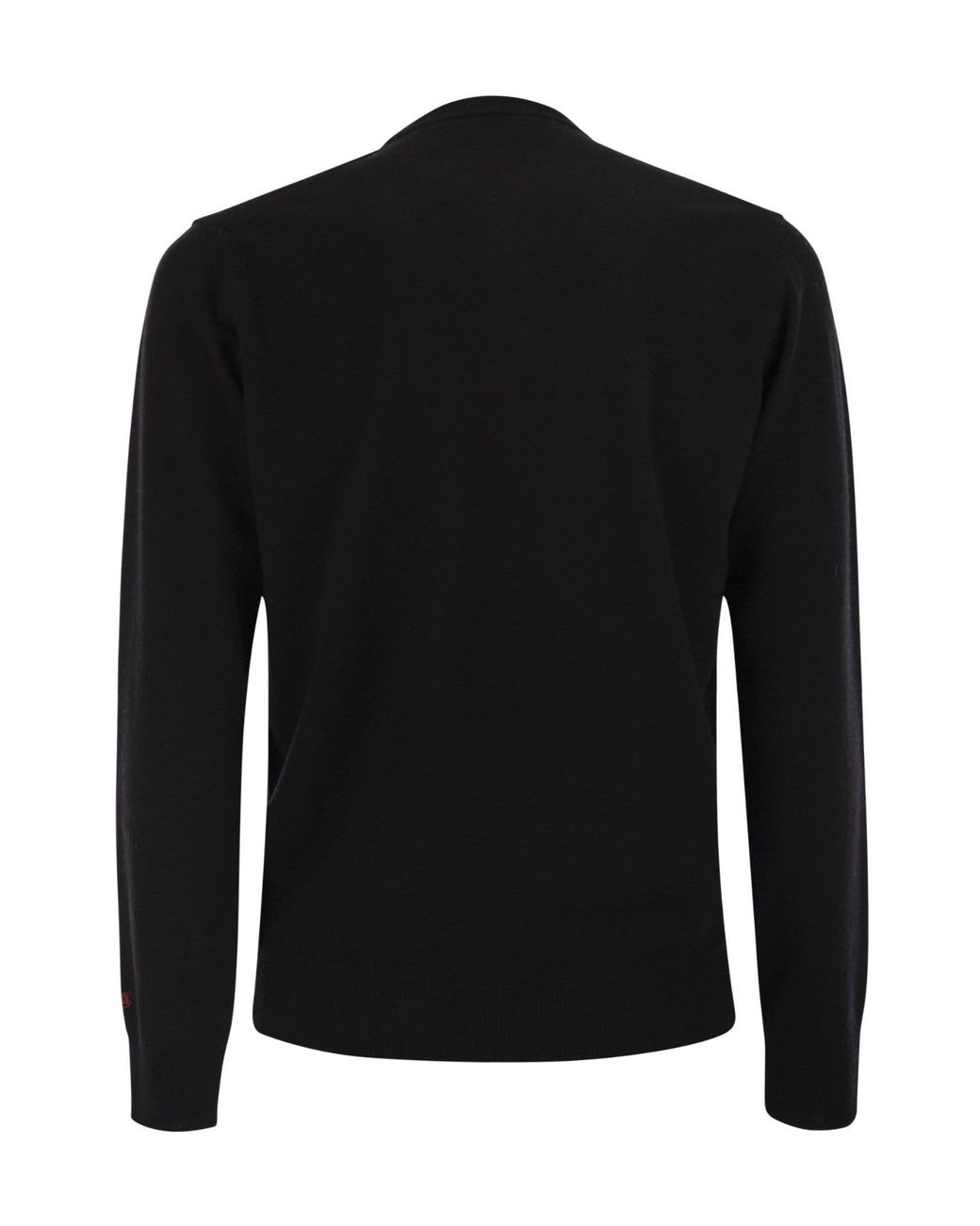 Mc2 Saint Barth Black Heron Crewneck Jumper for men