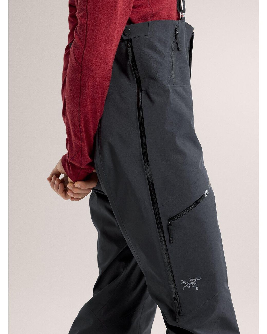 Arc'teryx Black Rush Suspenders for men
