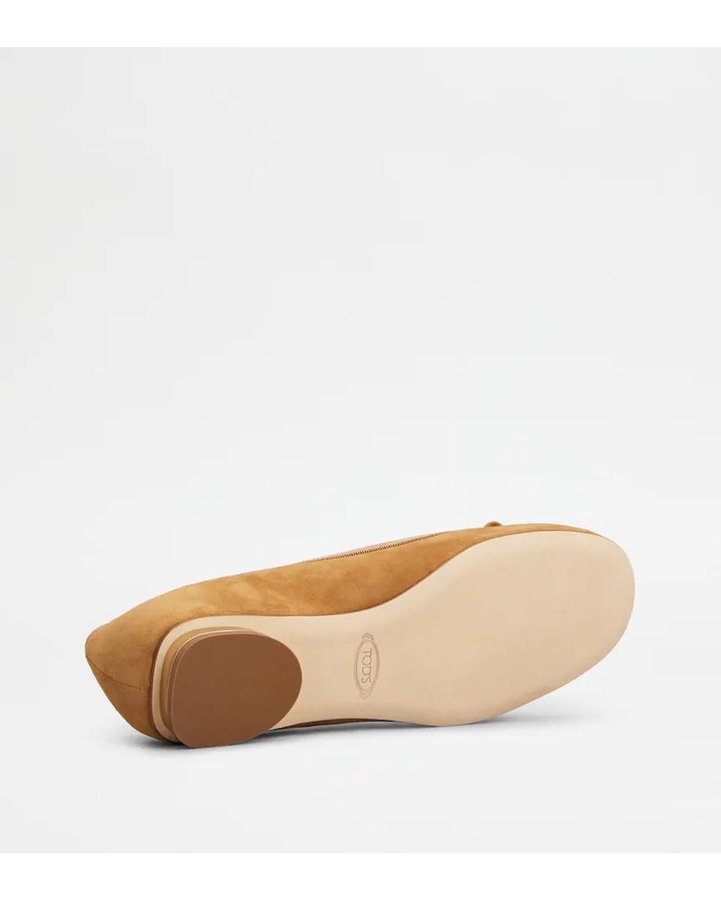 Tod's Brown Ballerinas