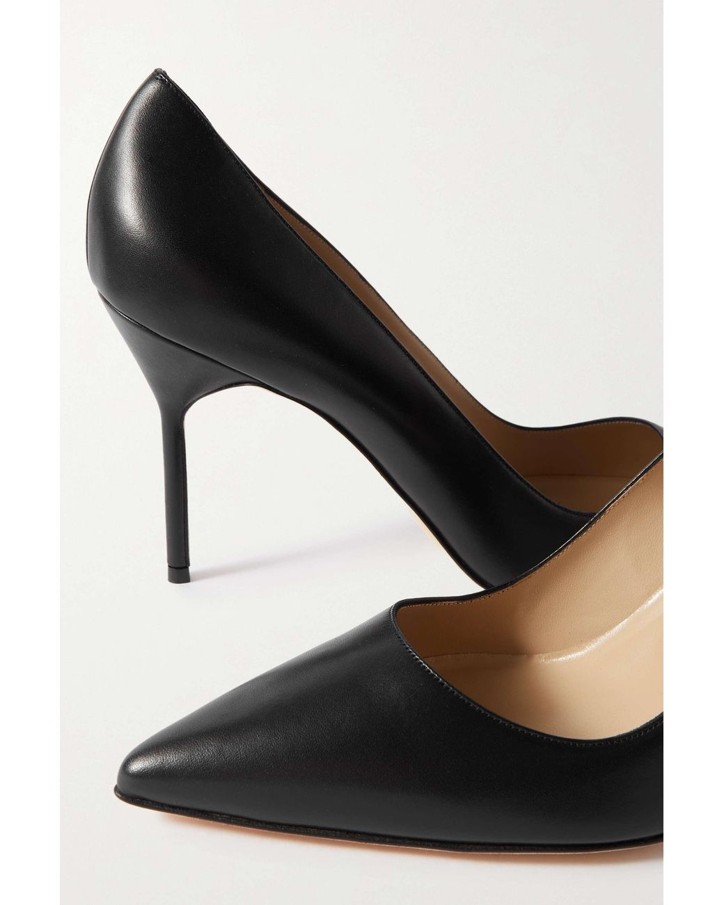 Manolo Blahnik Black Bb High Heels