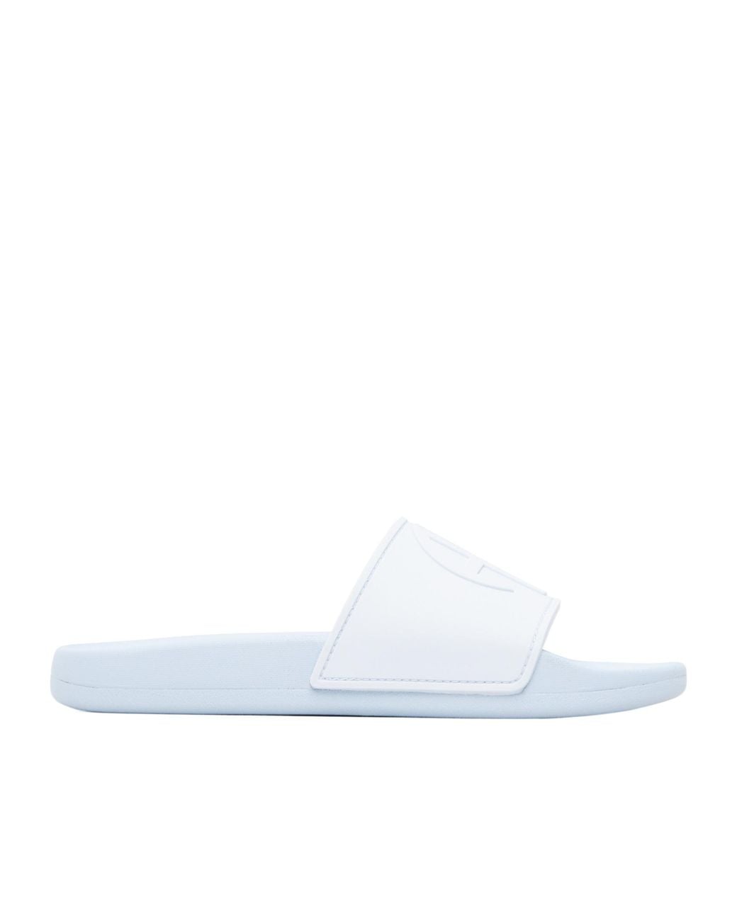 Anine Bing White Isla Slippers