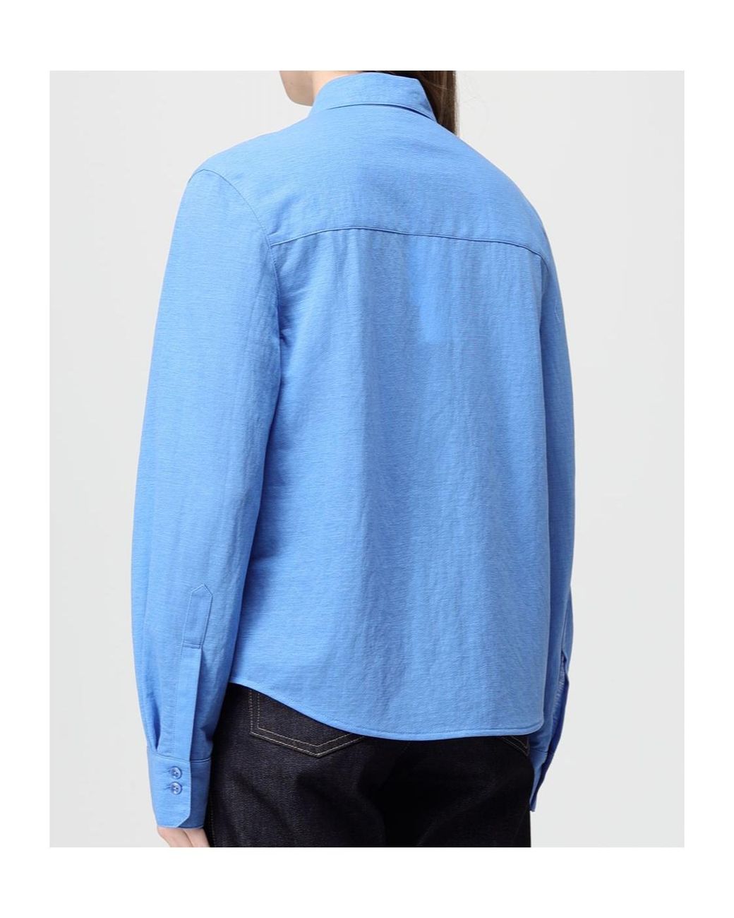 Low Classic Blue Buttoned Shirt