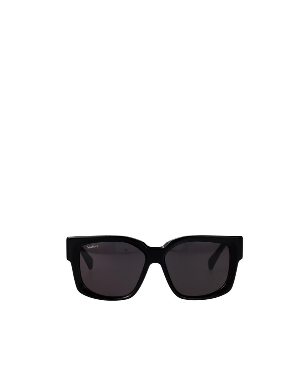 Max Mara Black Square-Frame Sunglasses