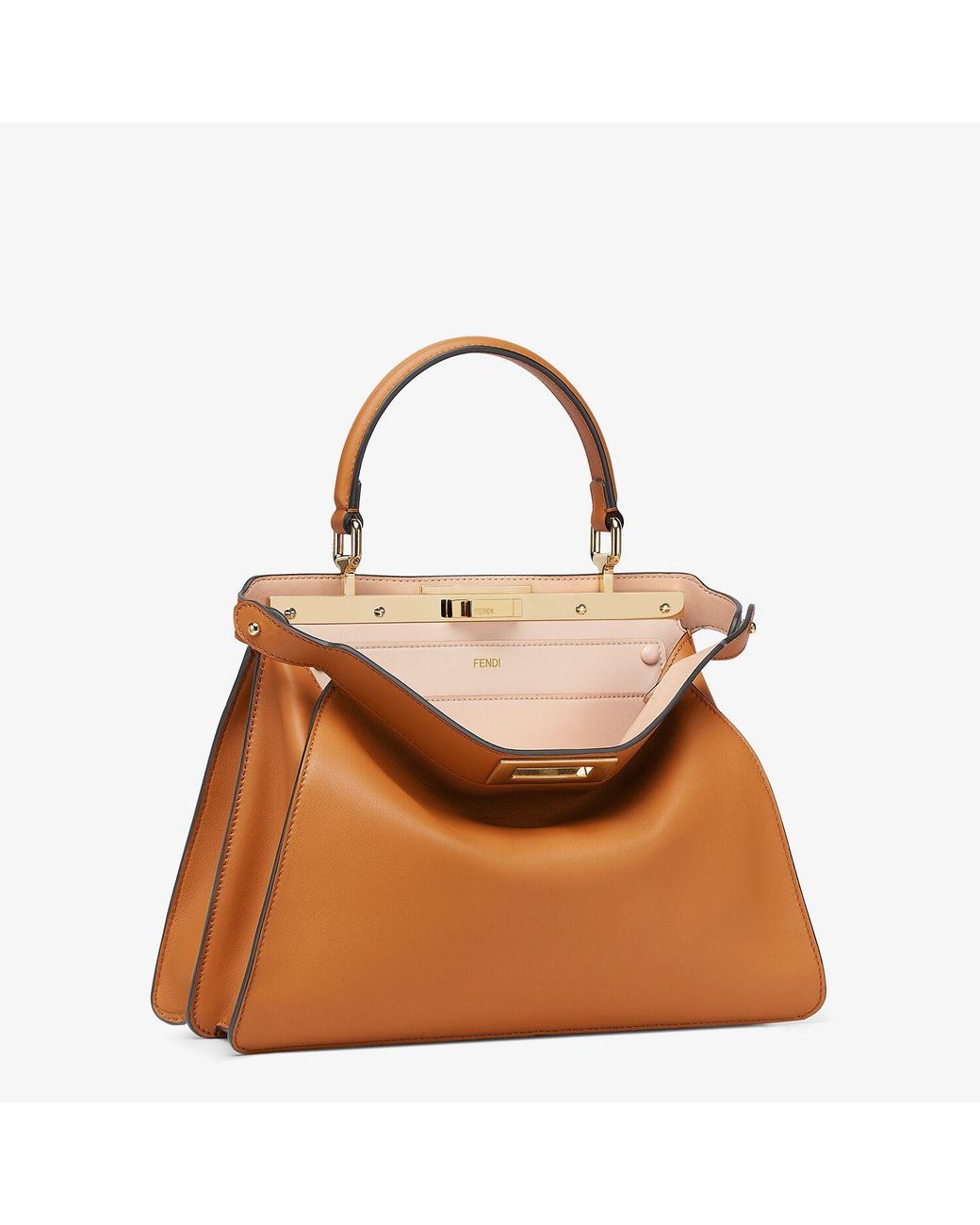 Fendi Brown Leather Bag