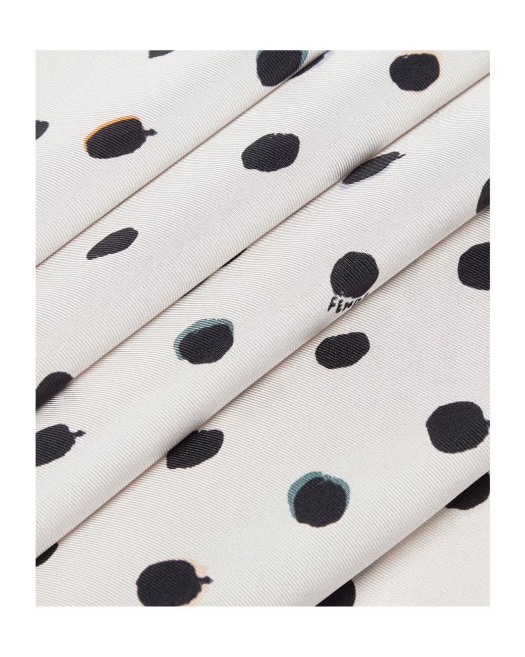Fendi White Foulard