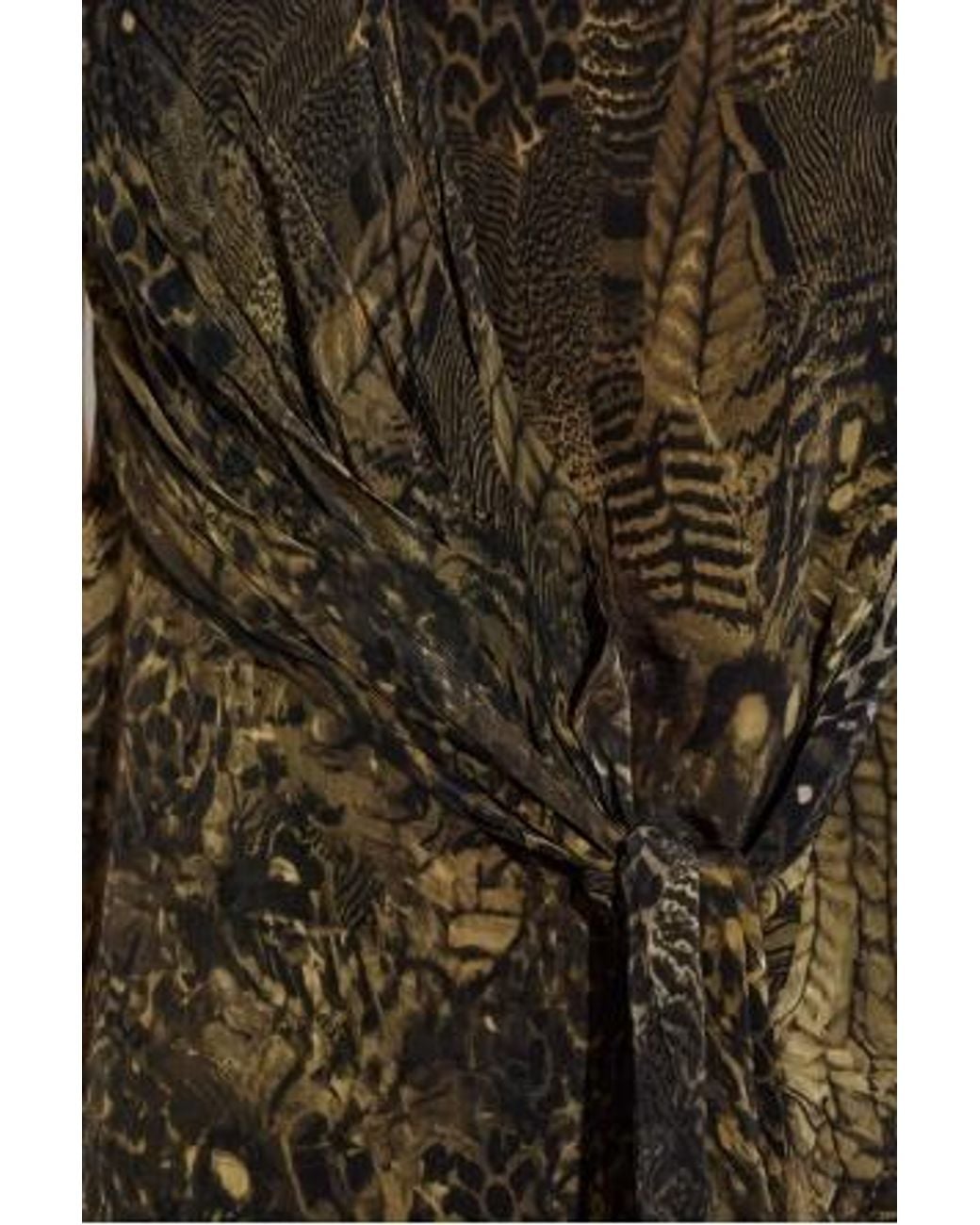 AllSaints Green Patterned Dress
