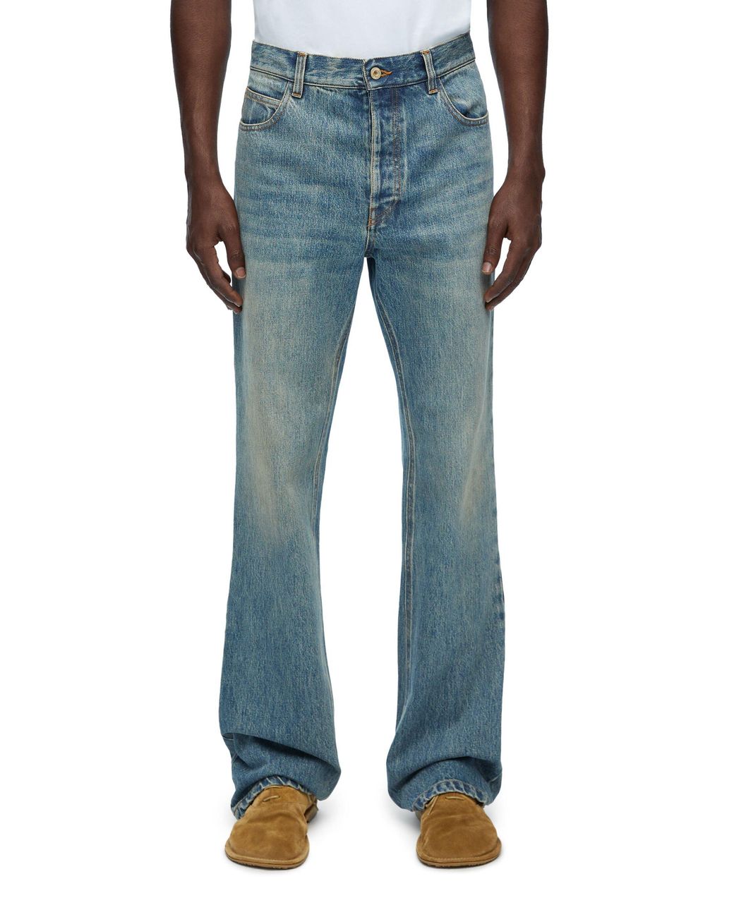 Loewe Blue Bootleg Jeans for men
