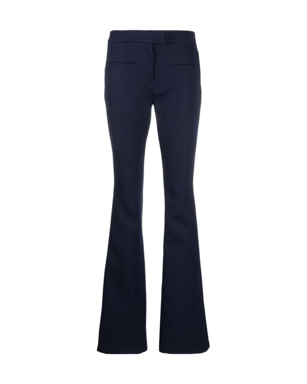 Courreges Blue Horn Casual Pants