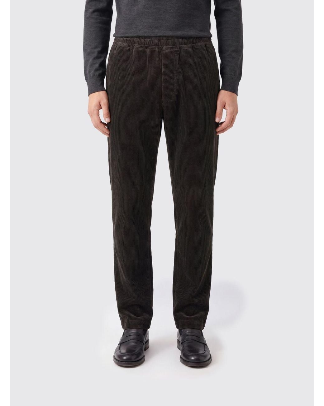 Barena Blue Corduroy Trousers for men