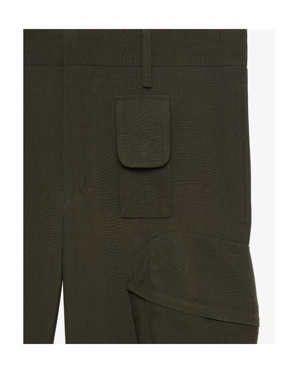 Givenchy Green Slim Fit Cargo Pants for men