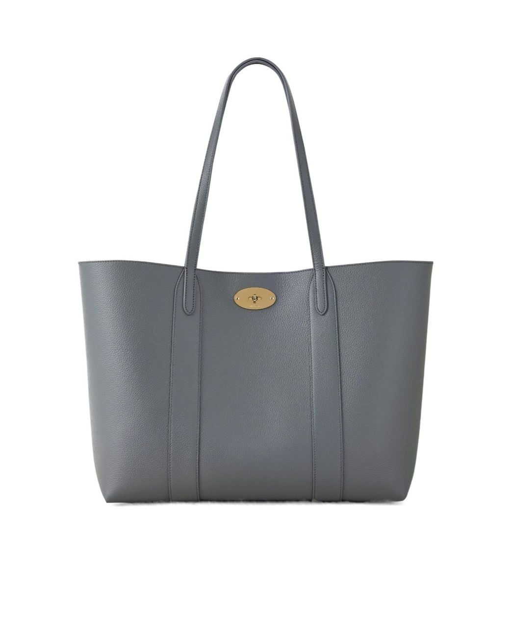 Mulberry Gray Casual Tote Bag