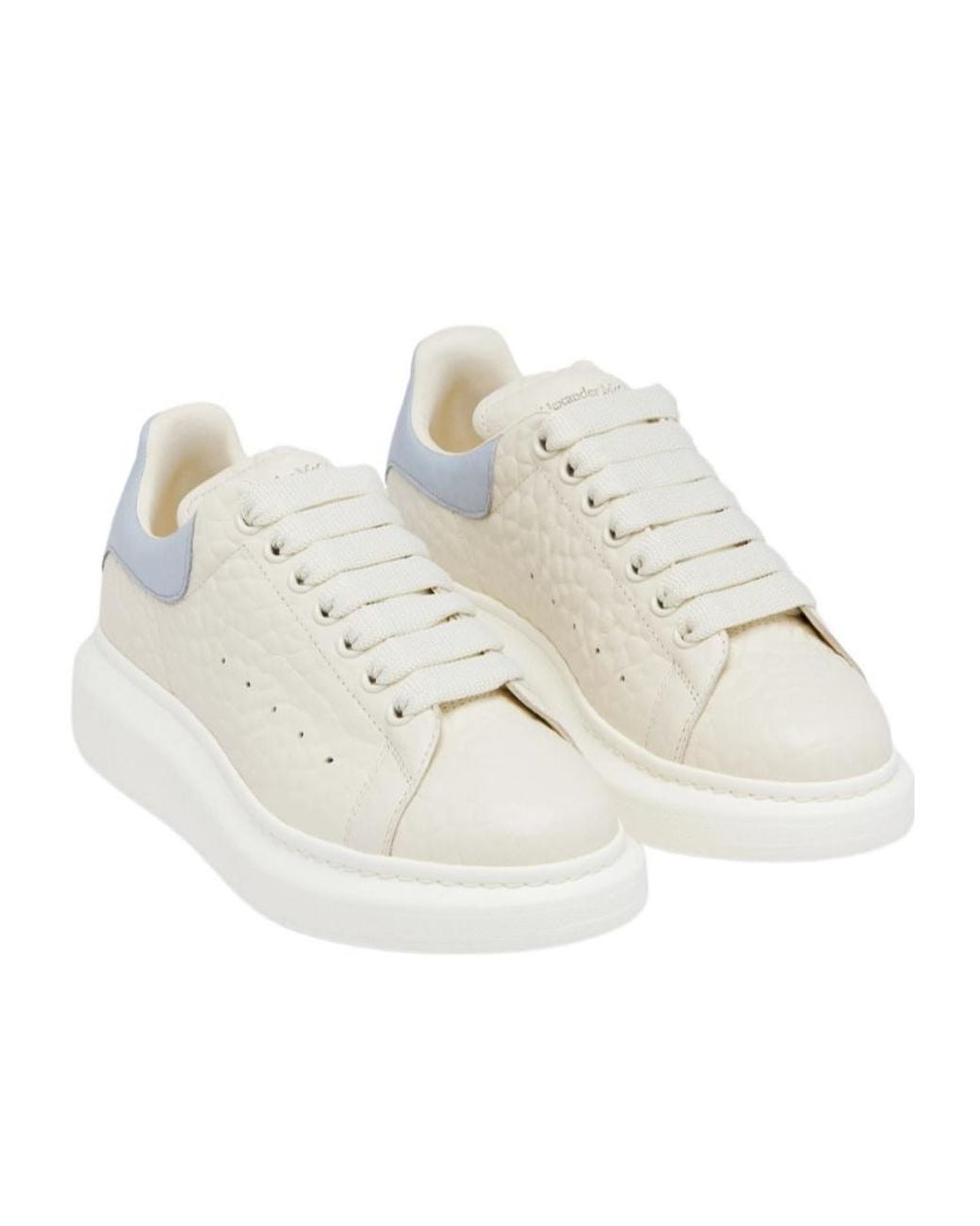 McQueen White Oversized Low-Top Sneakers