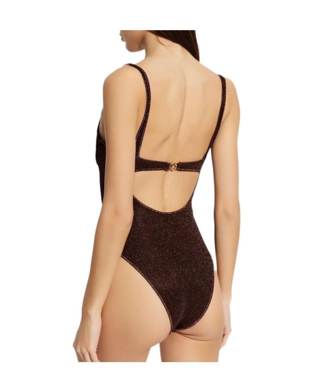 Oseree Brown Beach Swimsuit
