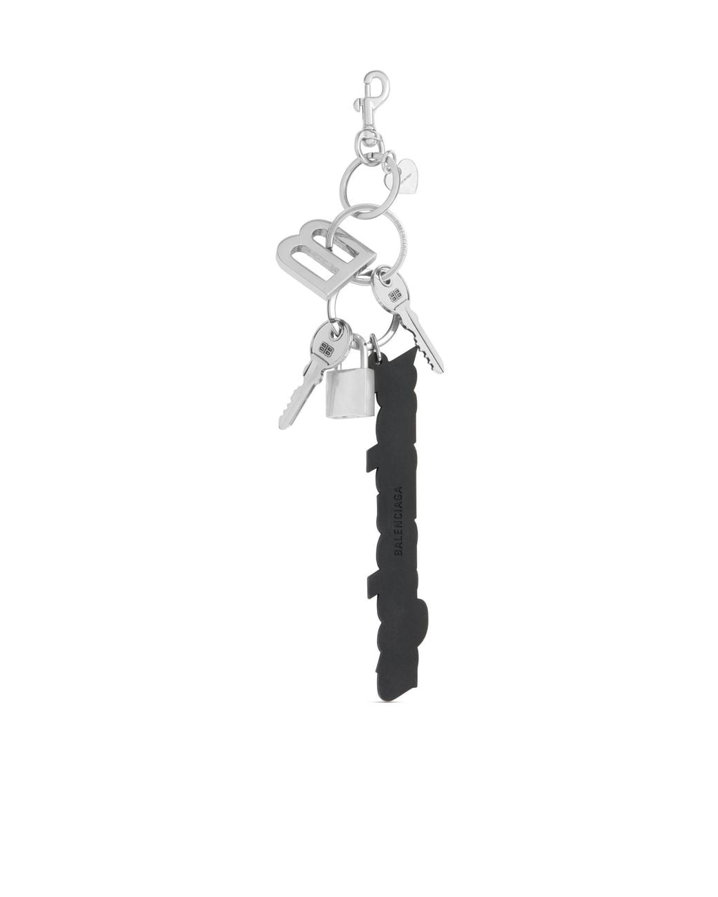 Balenciaga White Kit Charm/Keychain for men