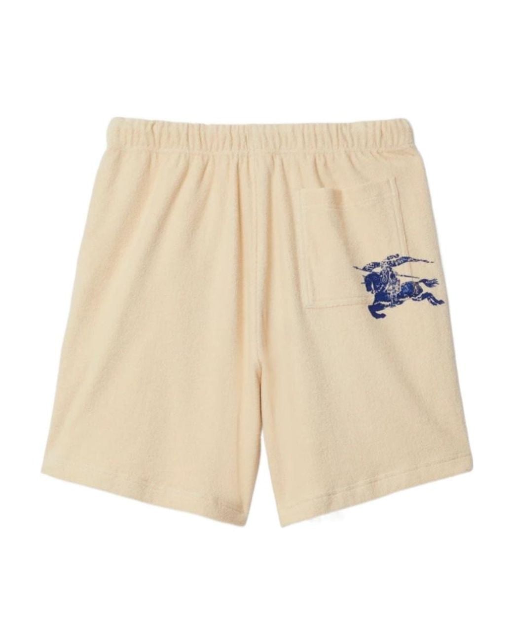 Burberry Natural Ekd Jacquard Drawstring Shorts
