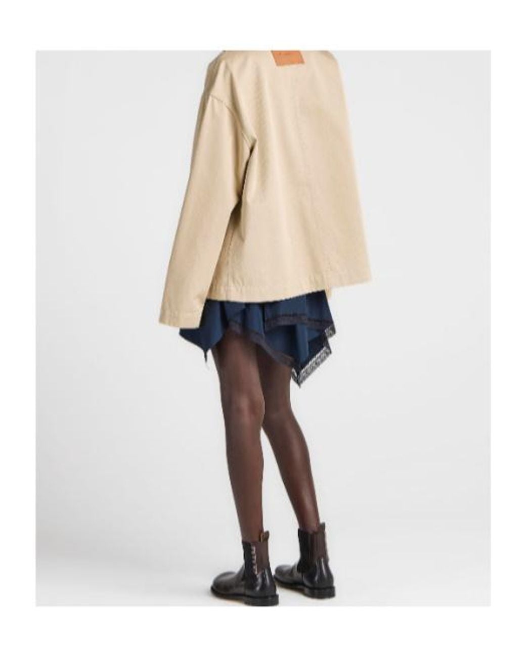 J.W. Anderson Natural Button-Up Shirt Jacket