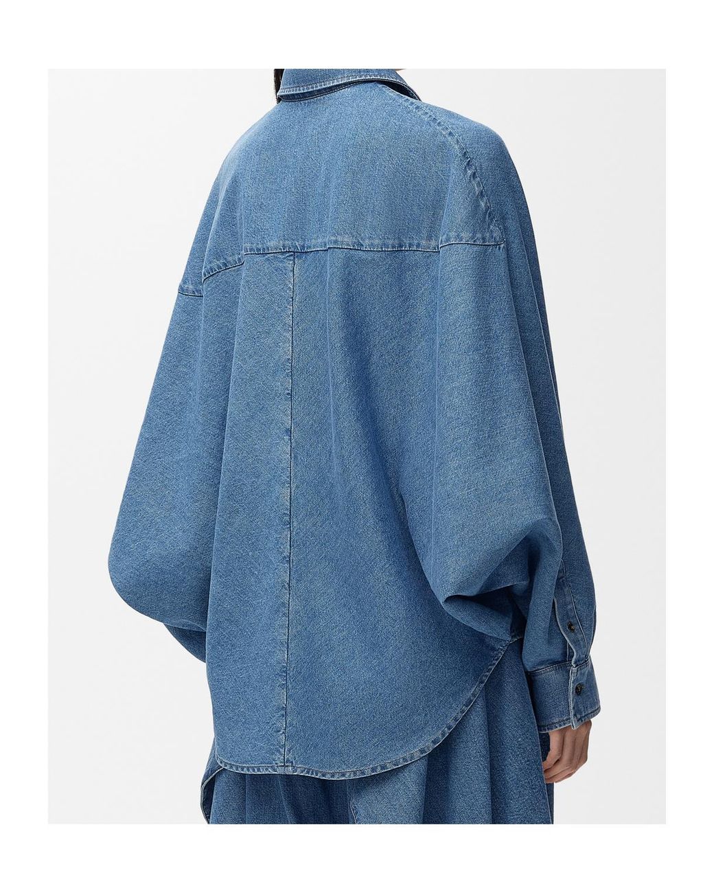 Loewe Blue Relaxed Logo Shirt