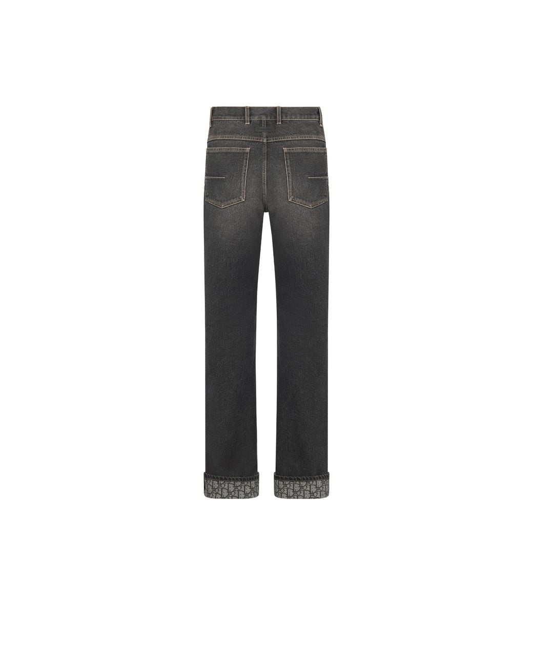 Dior Gray Regular-Fit Jeans