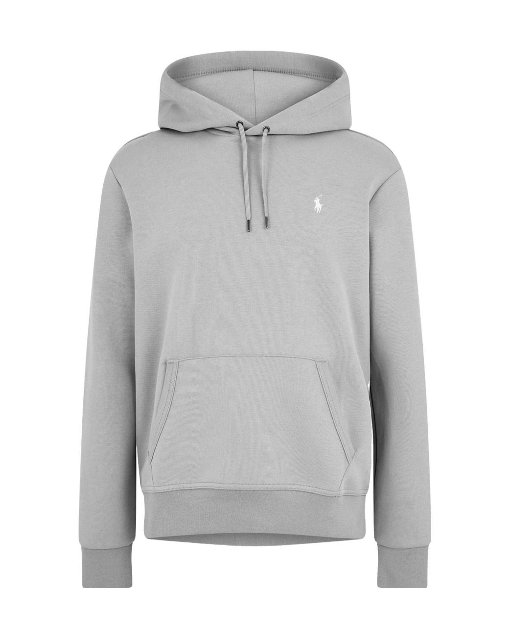 Polo Ralph Lauren Gray Embroidered Pony Hoodie for men