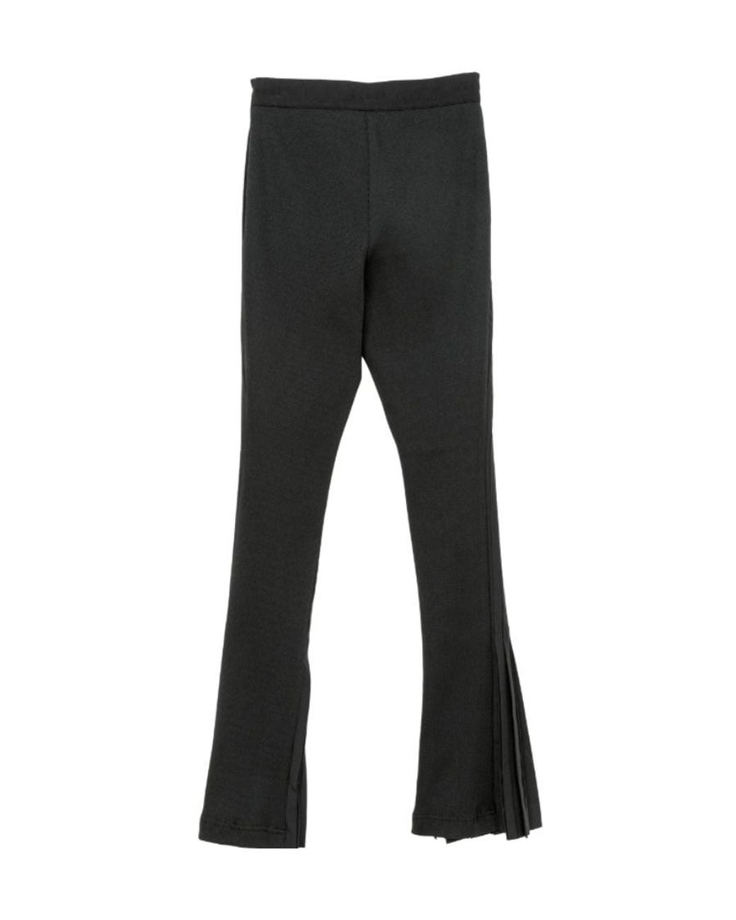 Sacai Black Logo Casual Pants