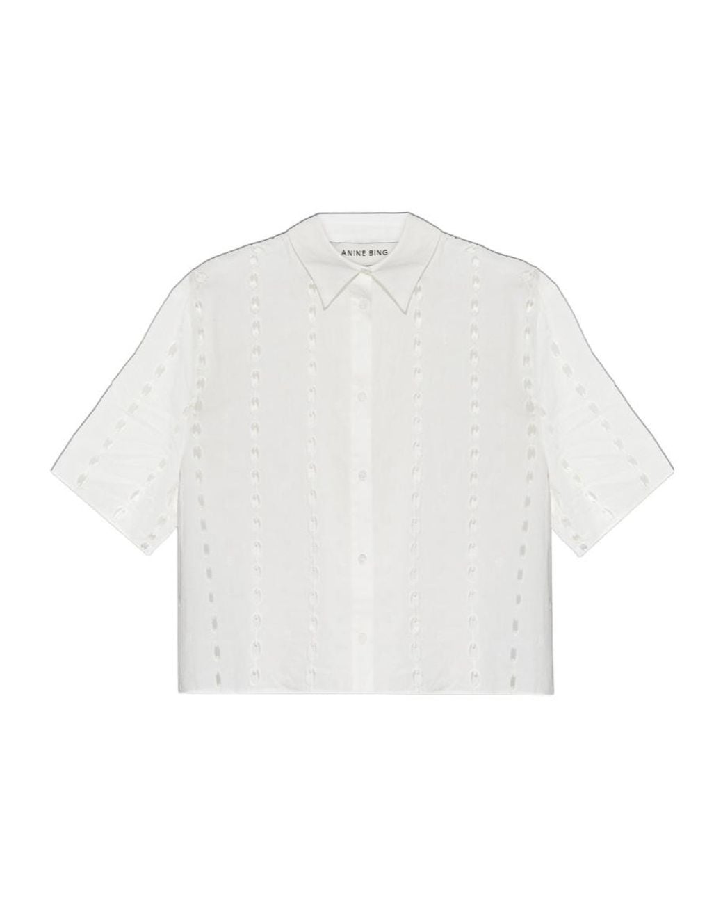 Anine Bing White Top 'Lincoln'