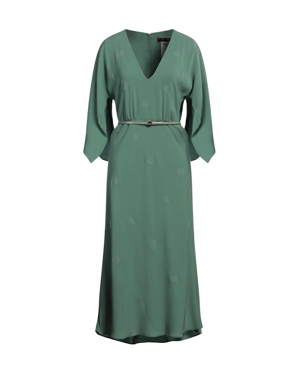 Max Mara Green Maxi Dress