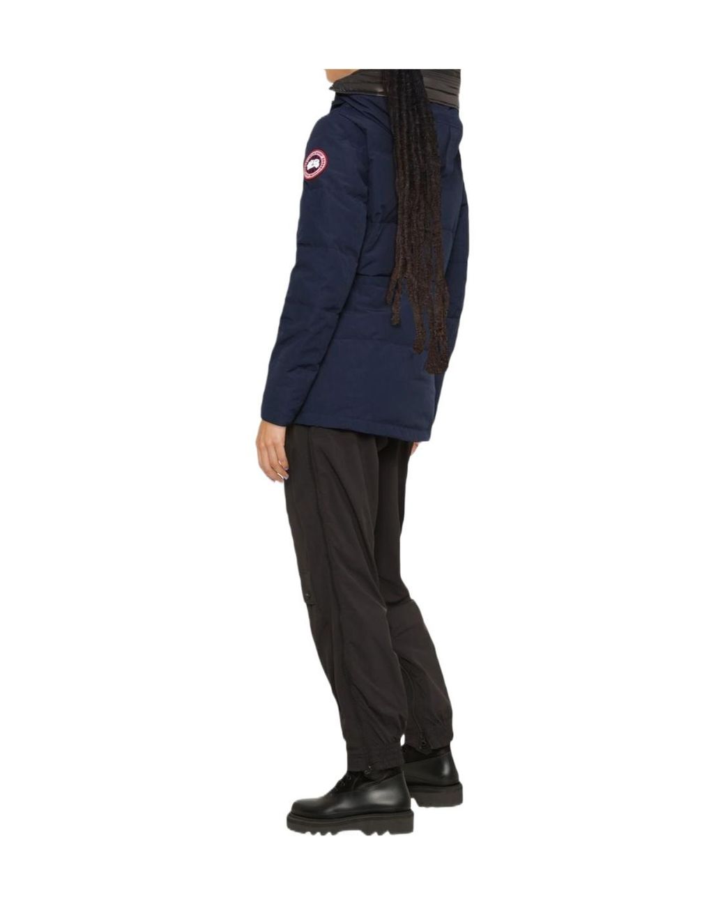 Canada Goose Blue Chelsea Front-Zip Hooded Parka