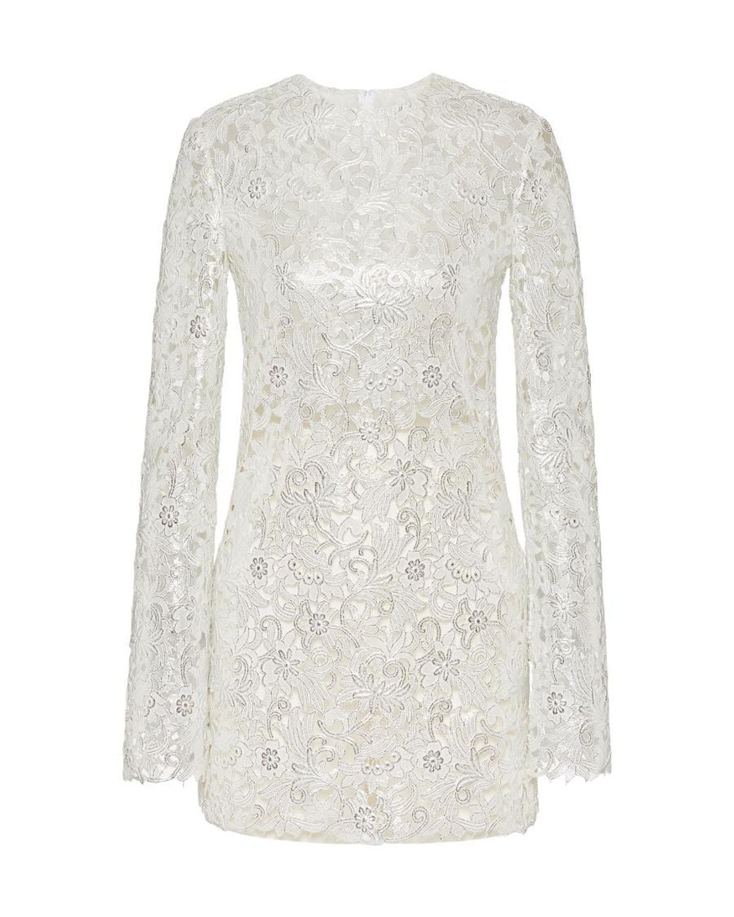 Valentino White Slim Dress