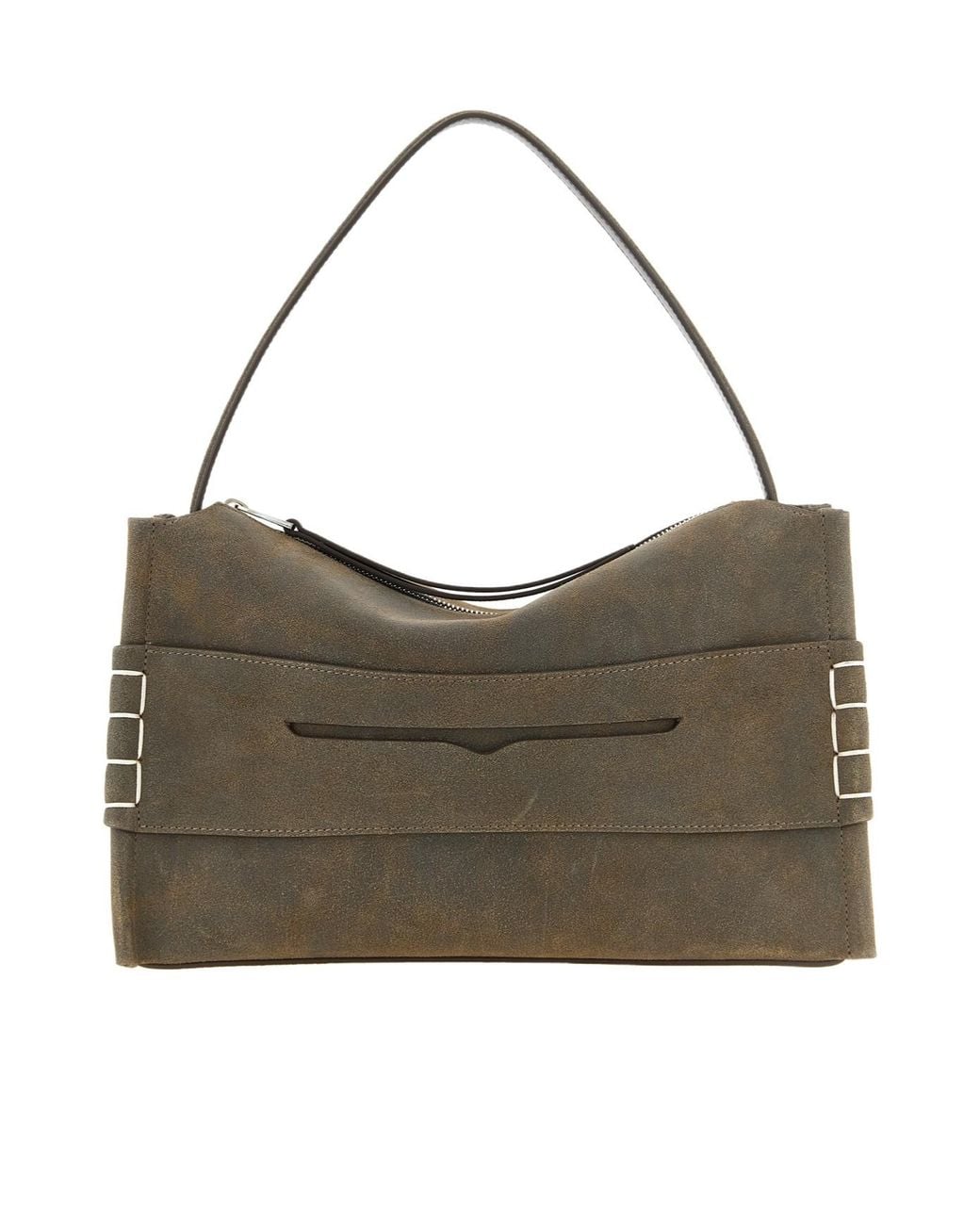 J.W. Anderson Gray Medium Loafer Shoulder Bag