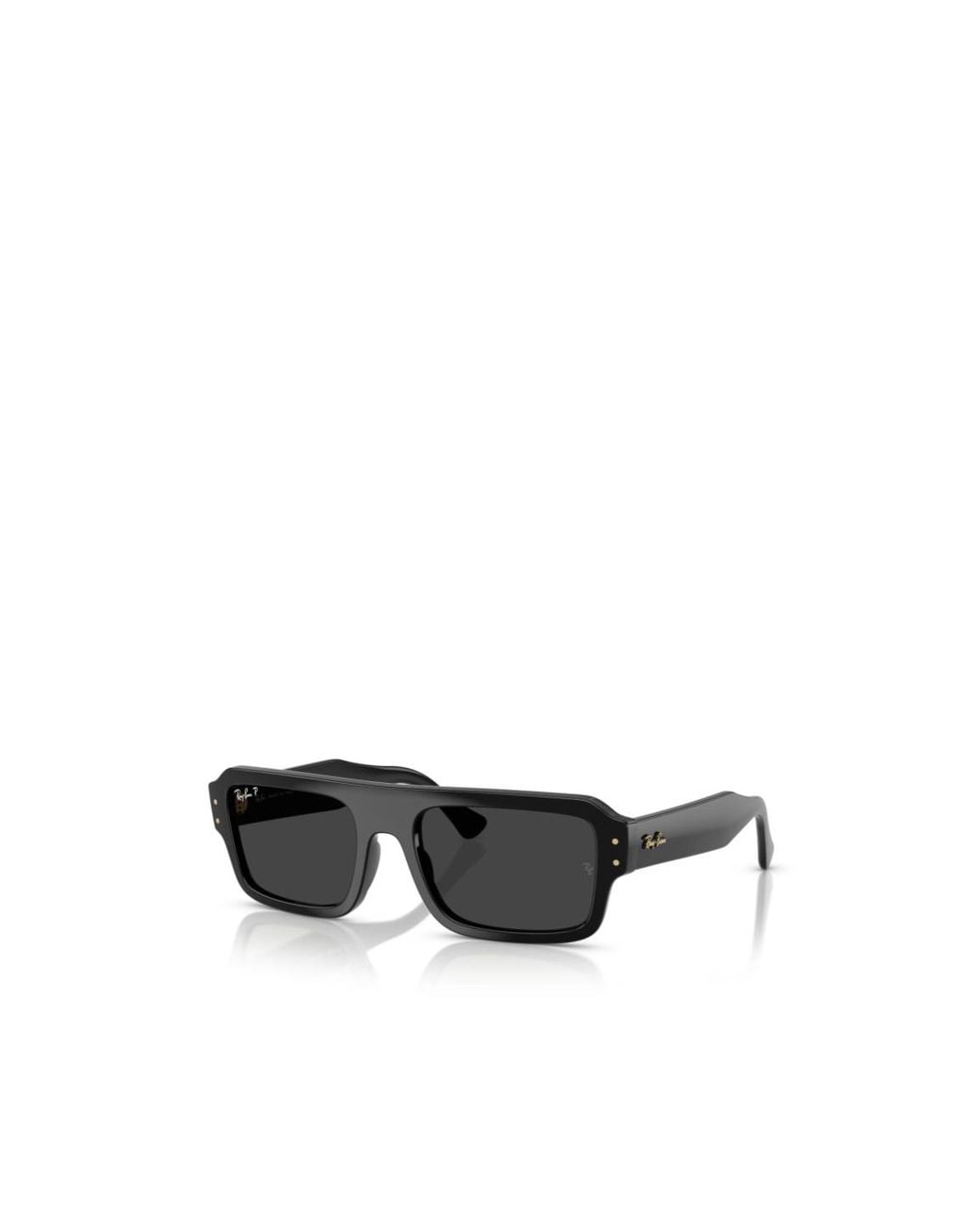 Ray-Ban Black Geometric Frame Sunglasses for men