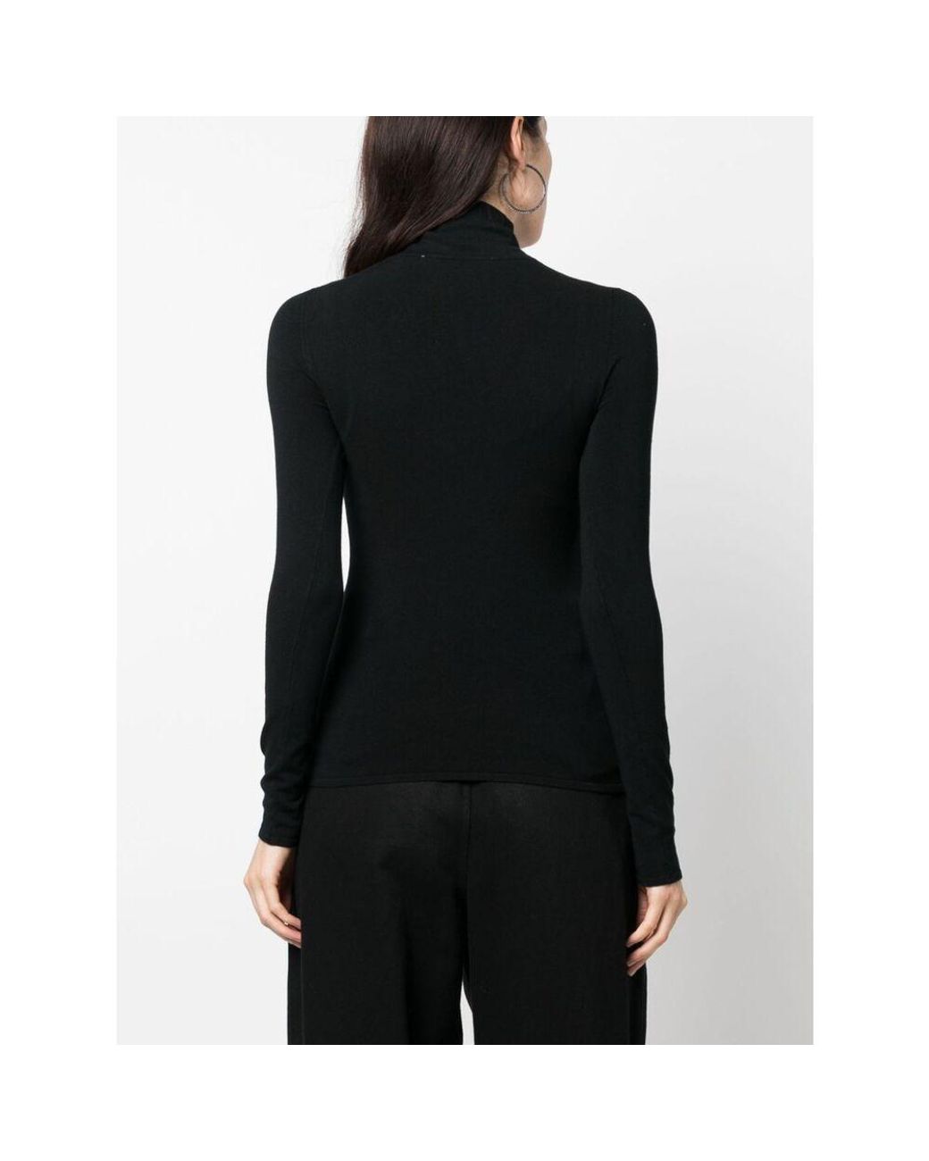 1017 ALYX 9SM Black 1017 9Sm Logo Intarsia Turtleneck Jumper