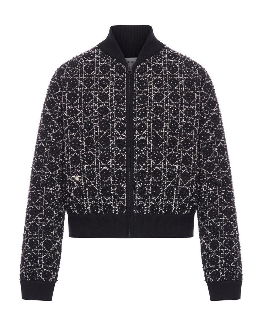 Dior Black Macrocannage Jacket