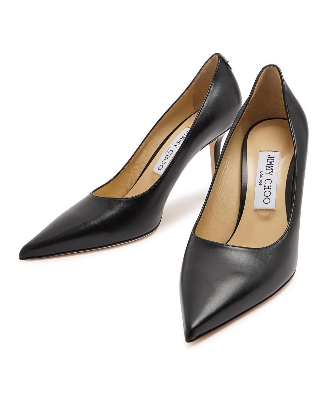Jimmy Choo Brown Pointed-Toe Stiletto Heels