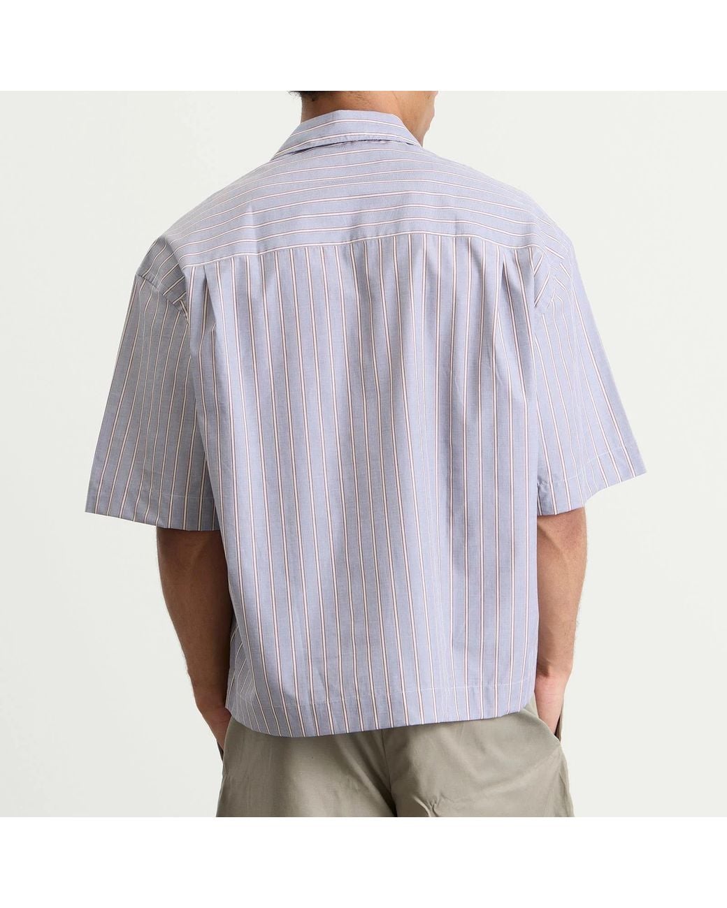 Studio Nicholson Purple Striped Shirt for men